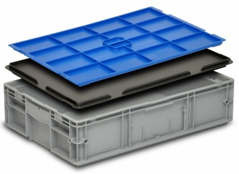 Пластиковый контейнер RL-KLT 600x400x147 мм ССМ0259 фото