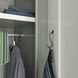 Шкаф металлический крашенный для одежды 400/2-4, секция 300 мм, 2 секции, 4 дверцы СПР0361 фото 3