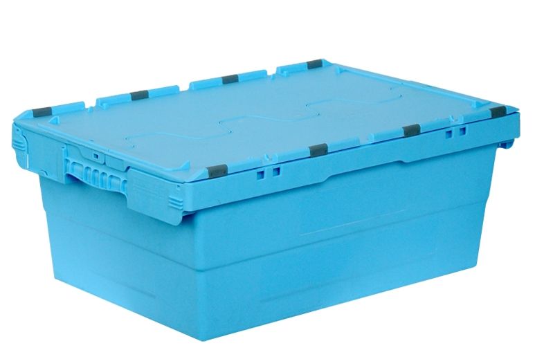 Пластиковые ящики-контейнеры с крышкой N6423-ALC  ССМ0131 фото