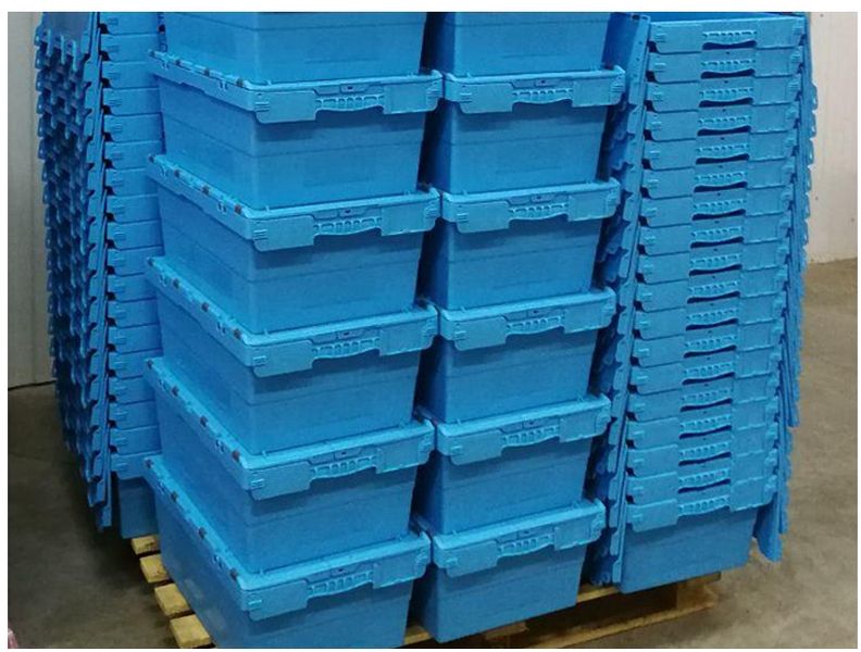 Пластикові ящики-контейнери з кришкою N6423-ALC ССМ0131 фото