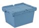 Пластикові блакитні ящики N4323-ALC M ССМ0133 фото 5