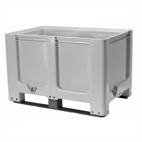 Контейнер Europlast CT/HE полимерный сплошной на 2-х полозьях 1200х800х800 ССМ0085 фото