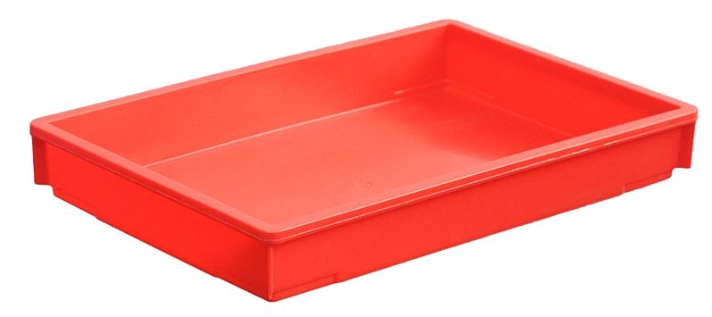 Суцільний червоний ящик для продуктів ST6408-1000 R ССМ0088 фото