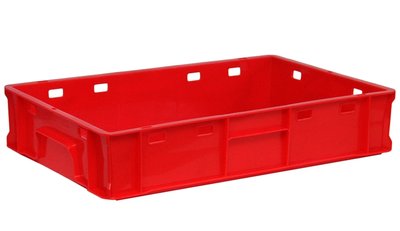 Червоні пластикові ящики ST6412-2000 R ССМ0137 фото