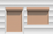 Роллетные решетки на двери в магазин 3100х3500, білый РВА0024 фото 4