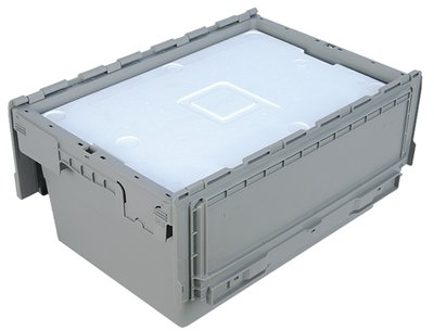 Изотермический контейнер в пластиковые ящики N6428 ССМ0140 фото