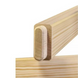 Стрем'янка дерев'яна двостороння DREW5-150, 5 ступенів, 1.53 м CПР0502 фото 3