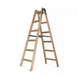 Стремянка деревянная двухсторонняя DREW6-150, 6 ступеней, 1.82 м СПР0506 фото 1