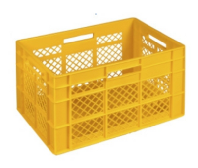 Ящик пластиковий для хліба ST6435-2040 жовтий ССМ0106 фото