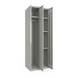 Шкаф металлический крашенный для одежды 400/2-2 U, секция 300 мм, 2 секции, 2 дверцы, универсальная СПР0357 фото 1